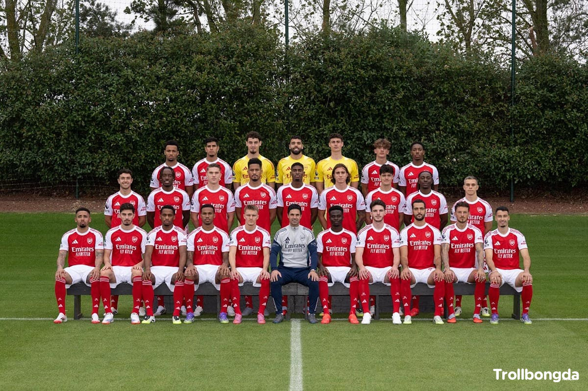 Đội hình chính Arsenal: Sức mạnh và bản sắc Pháo Thủ