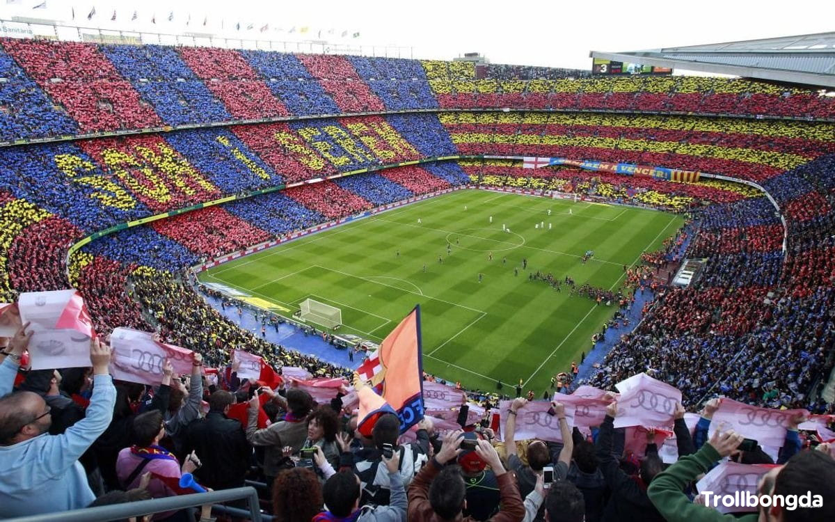 Sân vận động Camp Nou – biểu tượng lịch sử và niềm tự hào của FC Barcelona.