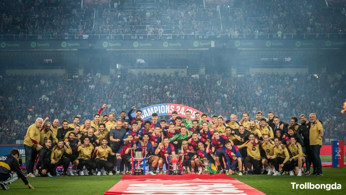 Danh hiệu FC Barcelona khẳng định bề dày lịch sử và vị thế hàng đầu của CLB.